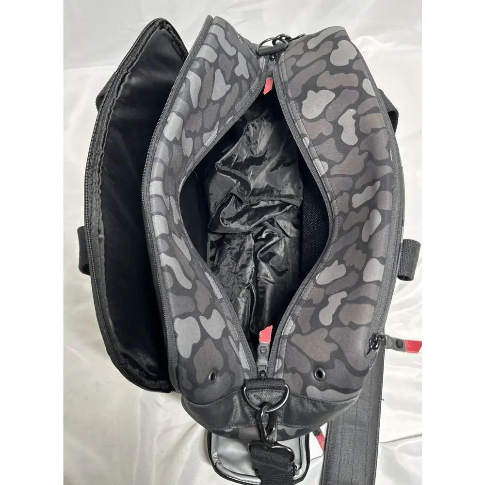 Hex Tactical Gear Bag, Lot# SHA 2019 Ice Black Camo with Hidden Backpack Straps